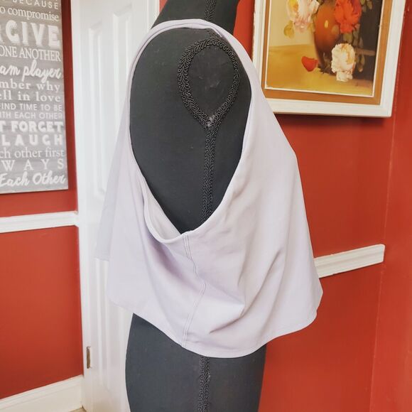 Athleta Women's Conscious Crop Bra Plus Size 3X DD+ Light Lavender - Picture 15 of 16